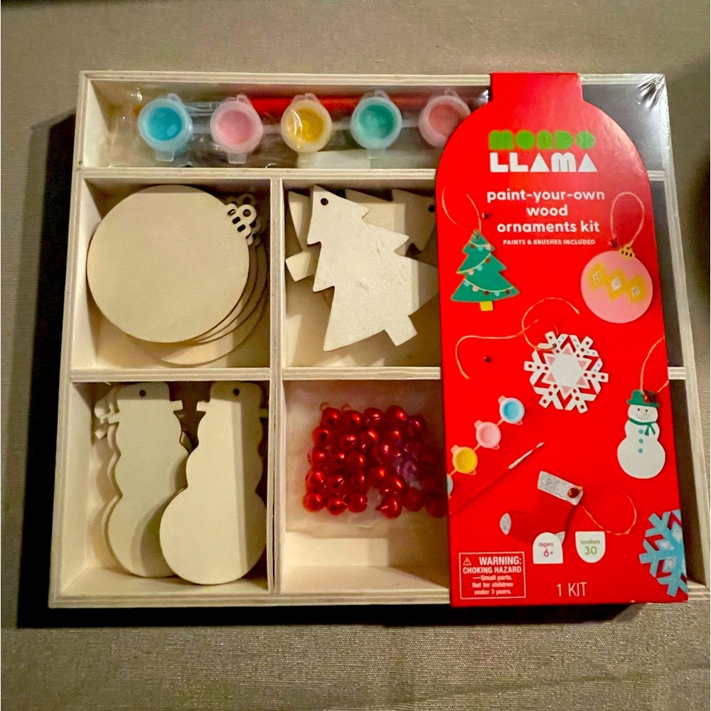 Mondo llama paint your own ornament